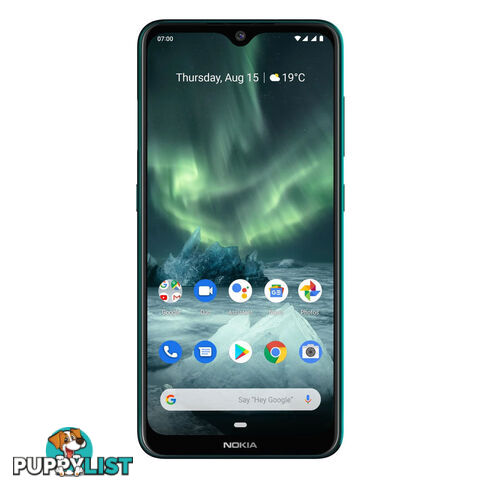 Nokia 7.2 (Dual Sim 4G/4G, 128GB/4GB, 48MP) - Cyan Green