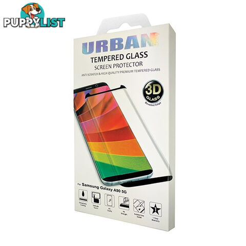 Urban Glass Screen Protector For Samsung A90 5G - GLASSA905G - Clear - 9017236607331