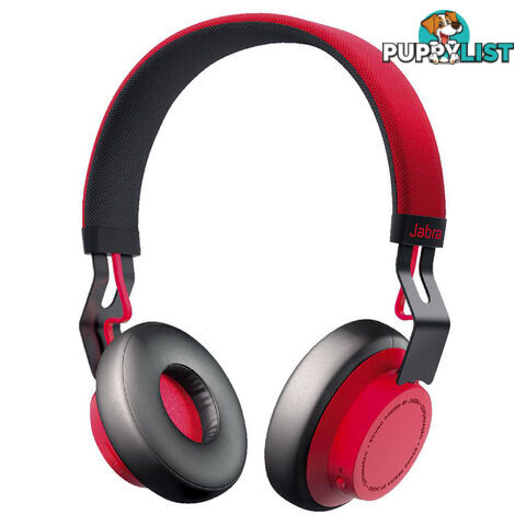 Jabra Move Bluetooth Wireless Headphones - Red