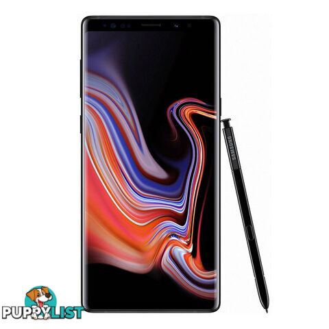 Samsung Galaxy Note 9 (Single Sim, 512GB/8GB, Tel) - Midnight Black - SM-N960F - Black - SAMN9512SBLKT