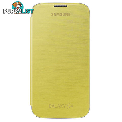 Samsung Galaxy S4 Flip Cover Yellow