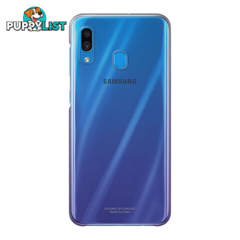 Samsung Galaxy A30 Gradation Cover - Violet