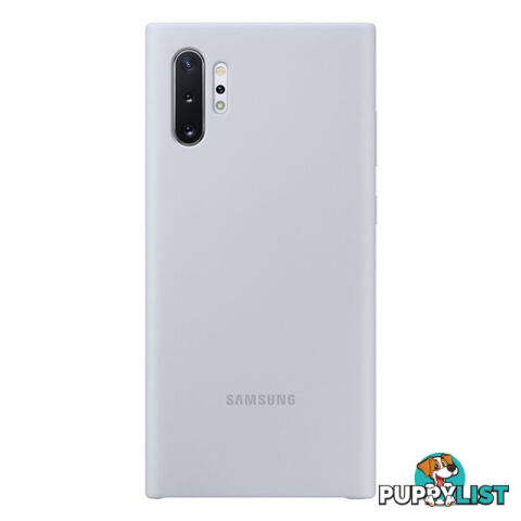 Samsung Galaxy Note 10+ Plus Silicone Cover - Silver