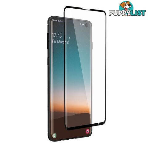 EFM Impact Flex Screen Armour For Samsung Galaxy S10 - Clear/Black Frame