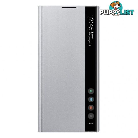 Samsung Galaxy Note 10 Clear View Cover - Silver