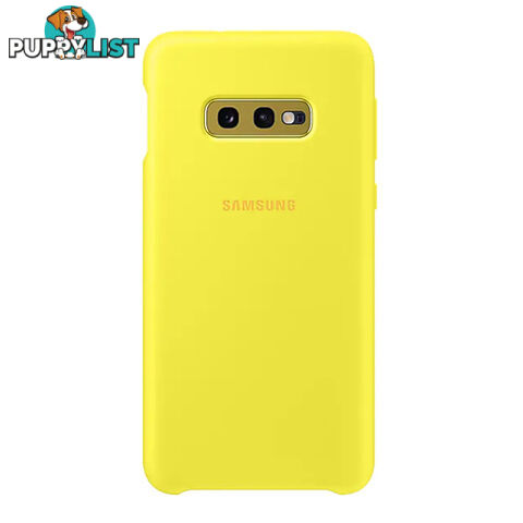 Samsung Galaxy S10e Silicone Cover - Yellow