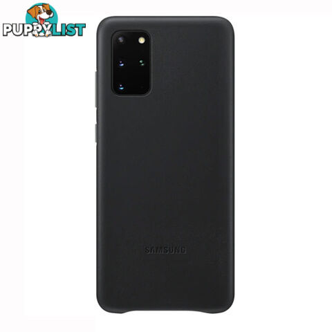 Samsung Galaxy S20+ Plus Leather Cover - Black - EF-VG985LBEGEU - Black - 8806090227349