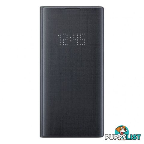 Samsung Galaxy Note 10+ Plus LED View Cover - Black - EF-NN975PBEGWW - Black - 8806090041372