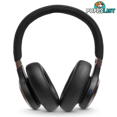 JBL Live 650BTNC Wireless Over-Ear Noise-Cancelling Headphones - Black - JBLIVE650BTNCK - Black - 6925281940804