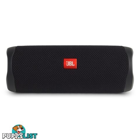 JBL Flip 5 Portable Wireless Waterproof Speaker - Black - JBLFLIP5BLK - Black - 6925281954566