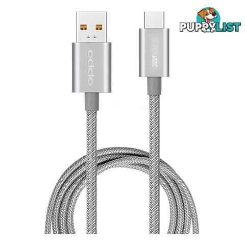 OPPO Super VOOC Type-C 1m USB Cable DL133 - Grey MPN: DL133