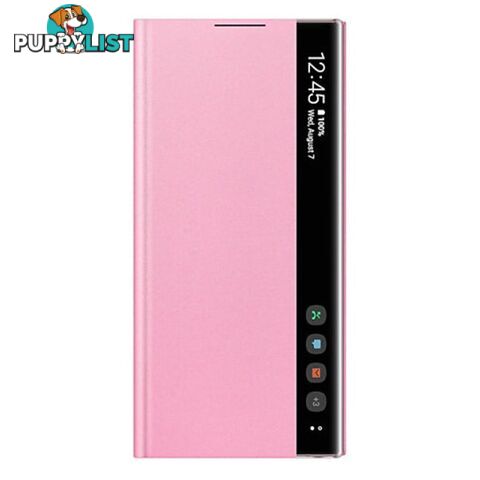 Samsung Galaxy Note 10 Clear View Cover - Pink