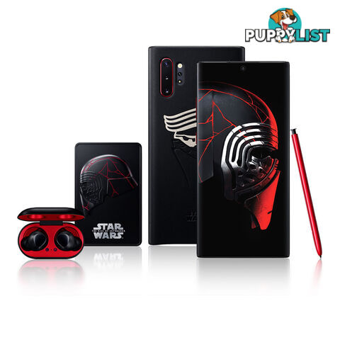 Samsung Galaxy Note 10+ Plus Star Wars Edition Bundle (w/ Galaxy Buds, 256GB/12GB) - Black - SM-N975F/DS - Black - SAMN10PSWBLK