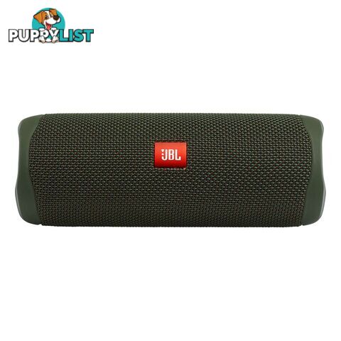 JBL Flip 5 Portable Wireless Waterproof Speaker - Green - JBLFLIP5GREN - Green - 6925281954627