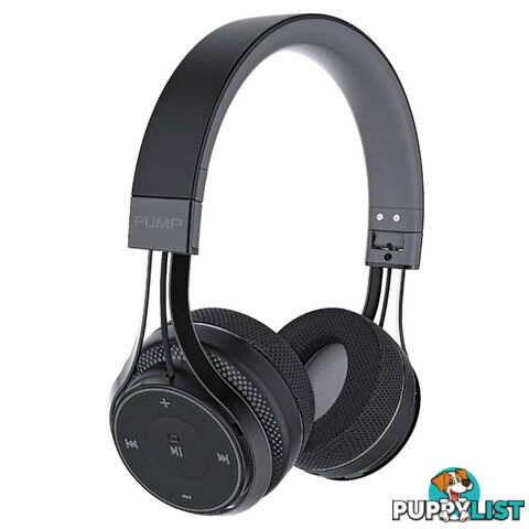 Blueant Pump Soul Bluetooth Wireless on Ear Stereo Headset - Black - PUMP-SOUL-BK - Black - 878049003241