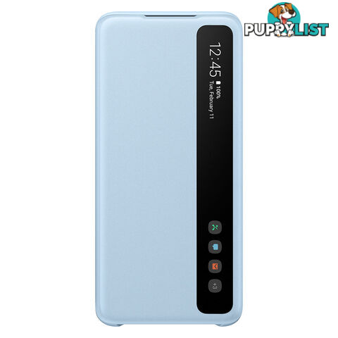 Samsung Galaxy S20 Clear View Cover - Blue