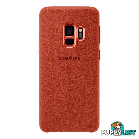 Samsung Galaxy S9 Alcantara Cover - Red