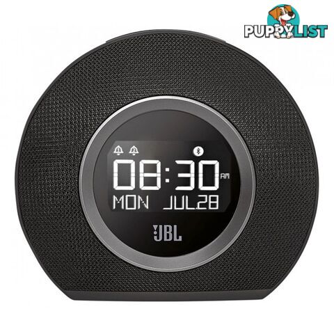 JBL Horizon Bluetooth Clock Radio - Black - JBLHORIZONBLKAS - Black - 6925281901331