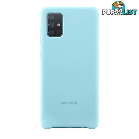 Samsung Galaxy A71 Silicone Cover - Blue