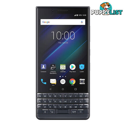 BlackBerry KEY2 LE (Dual SIM 4G, Keyboard, 32GB/4GB) - Slate - BBE100-4 - Black - BBKEY2SLT