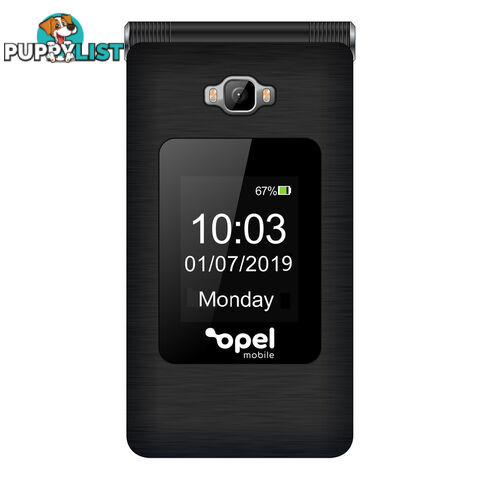 Opel Mobile SmartFlip (4G/LTE, Keypad) - Black