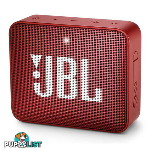 JBL GO 2 Portable Mini Bluetooth Speaker - Ruby Red - JBLGO2RED - Red - 6925281931857