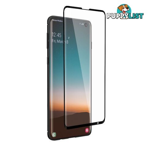 EFM Impact Flex Screen Armour For Samsung Galaxy S10+ Plus  - Clear/Black Frame