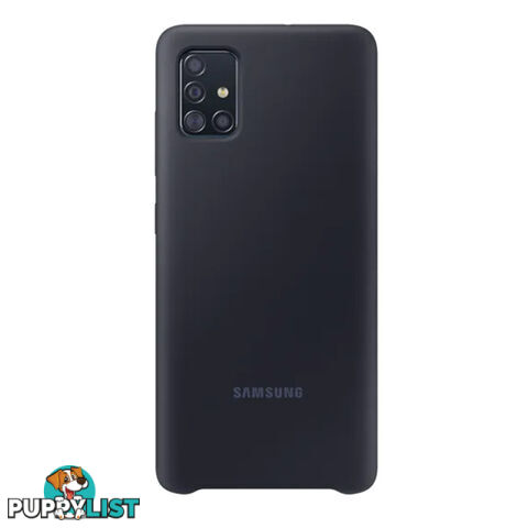 Samsung Galaxy A51 Silicone Cover - Black