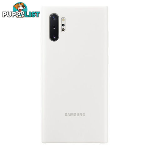 Samsung Galaxy Note 10+ Plus Silicone Cover - White