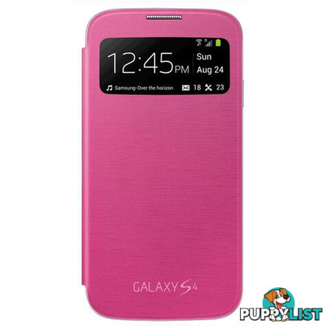 Samsung Galaxy S4 S-View/Clear Cover Pink