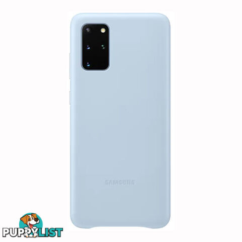 Samsung Galaxy S20+ Plus Leather Cover - Blue - EF-VG985LLEGEU - Blue - 8806090227332