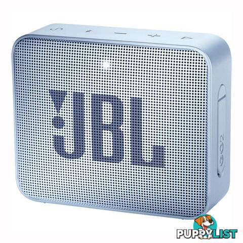 JBL GO 2 Portable Mini Bluetooth Speaker - Cyan - JBLGO2CYAN - Cyan - 6925281938542