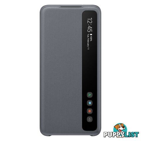 Samsung Galaxy S20 Clear View Cover - Grey