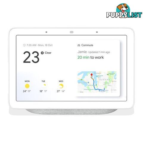 Google Home Nest Hub Smart Display & Home Assistant - GA00516-AU - GGLHMHUBCFG