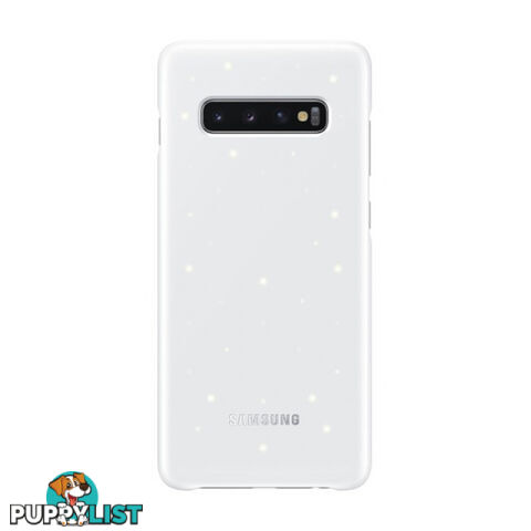 Samsung Galaxy S10+ Plus LED Back Cover - White