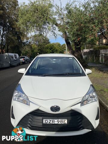 2019 Toyota Yaris NCP130R MY18 ASCENT Hatchback Manual