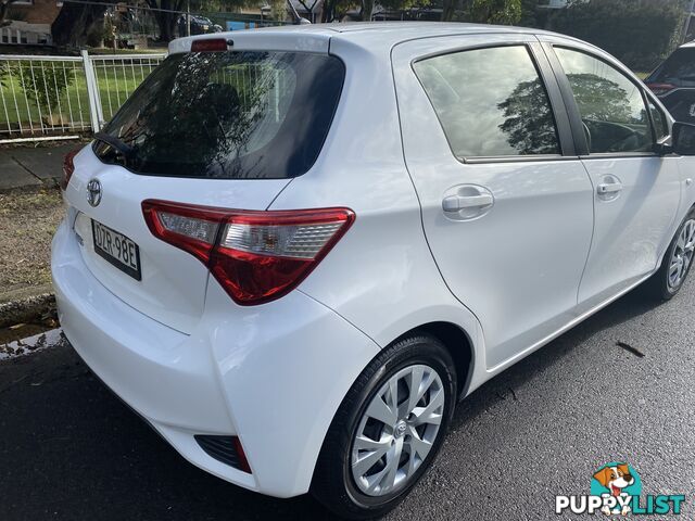 2019 Toyota Yaris NCP130R MY18 ASCENT Hatchback Manual