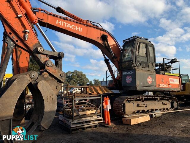 Hitachi EX350LCK-5 High Cab Hydraulic Excavator