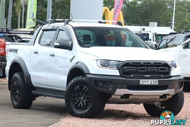 2018 FORD RANGER RAPTOR PX MKIII MY19 4X4 DUAL RANGE UTILITY - DUAL CAB