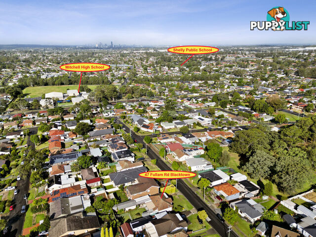 47 Fullam Road BLACKTOWN NSW 2148