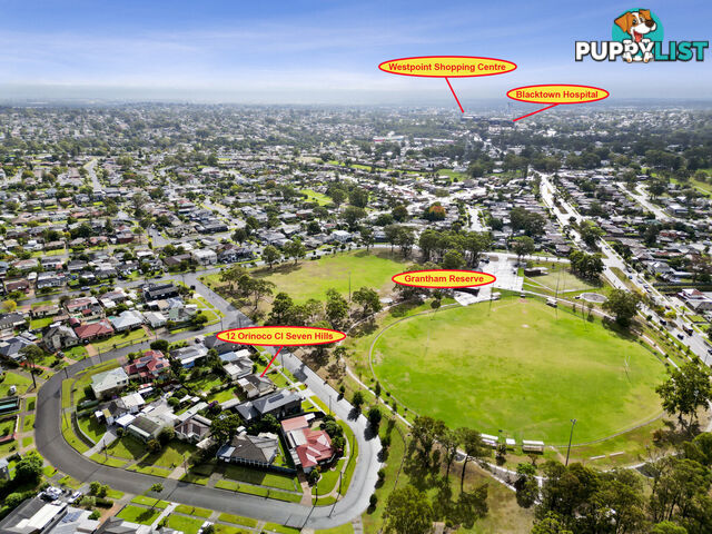 12 Orinoco Close SEVEN HILLS NSW 2147