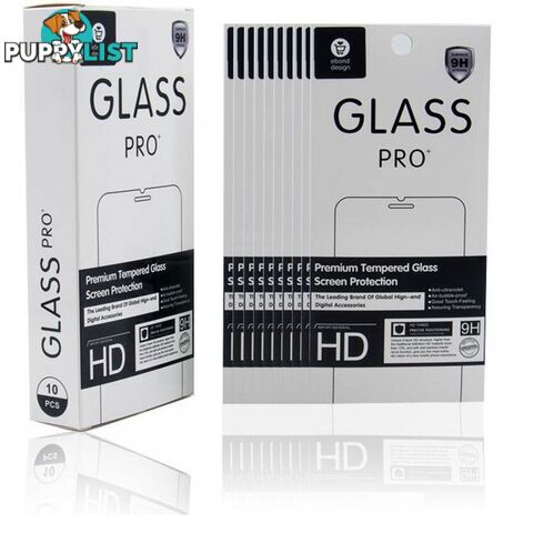 Glass Pro Premium Tempered Glass 10 Pack (BULK SAVINGS) - 29FE9A - Tempered Glass