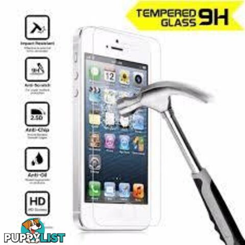 iPhone Premium Tempered Glass Screen Protector - 1EBCF3 - Tempered Glass