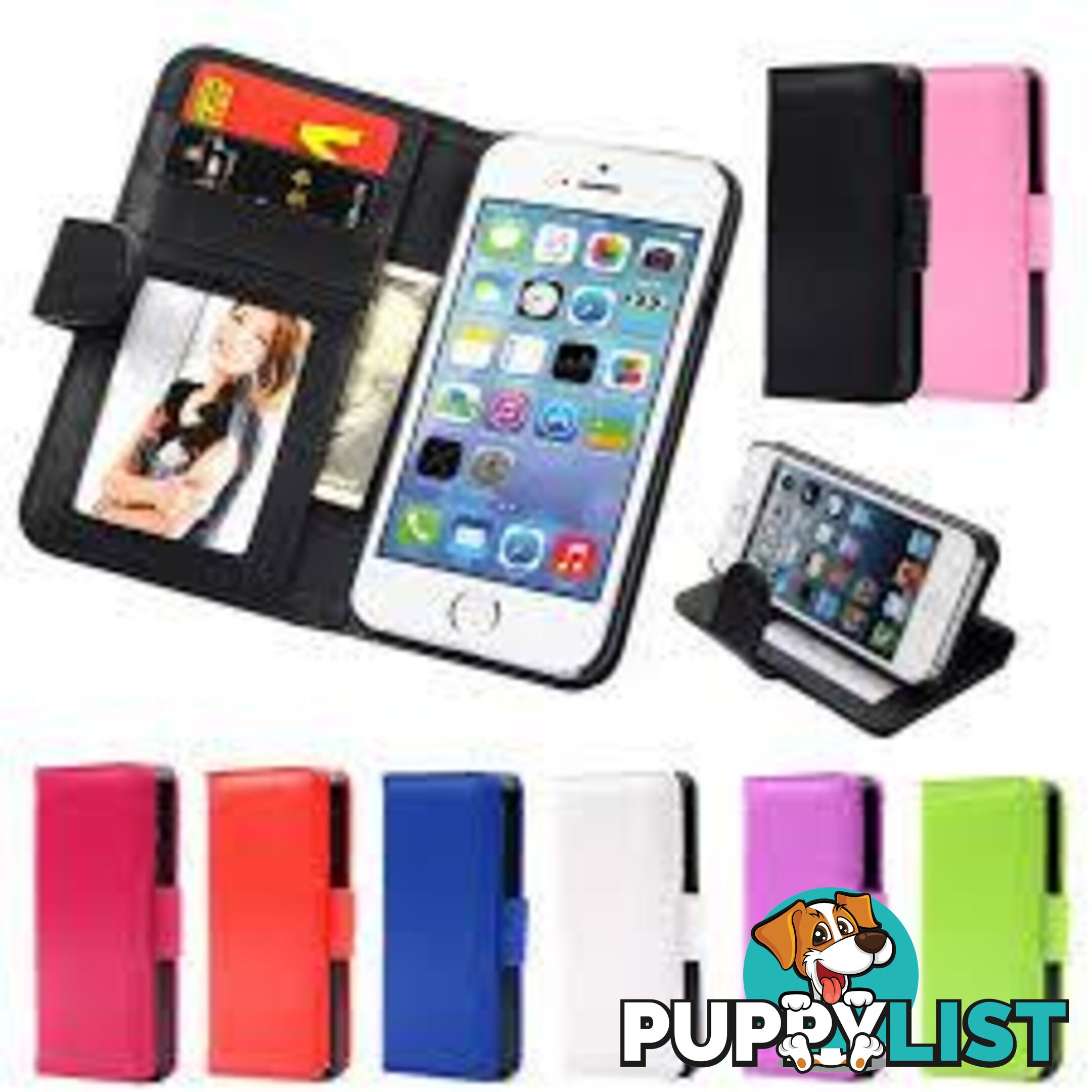 Apple iPhone Wallet Style Case - 59DF87 - Cases