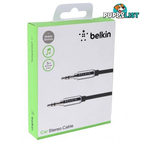 Belkin - 0.9M Car Stereo Cable - 123456907 - Headphones & Sound