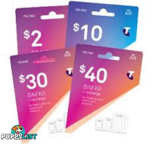 Telstra Prepaid Dynamic SIM Starter Kit - 0B36B1 - Sim Card