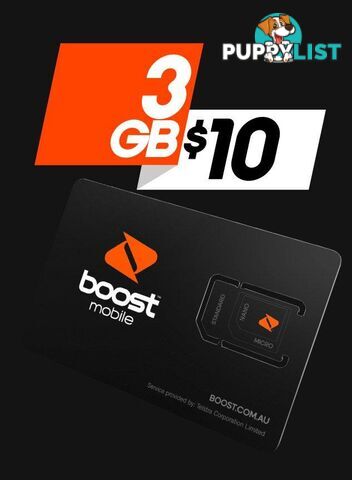 Boost Trio Starter Kit - 879 - Sim Card