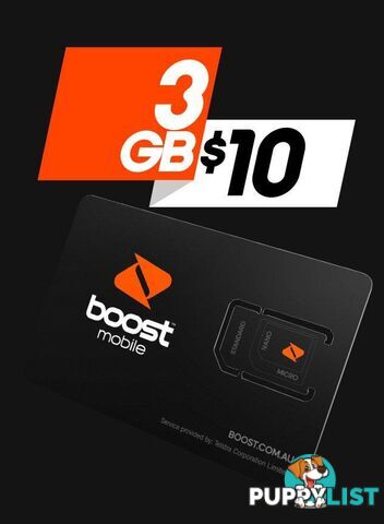 Boost Trio Starter Kit - 79E404 - Sim Card