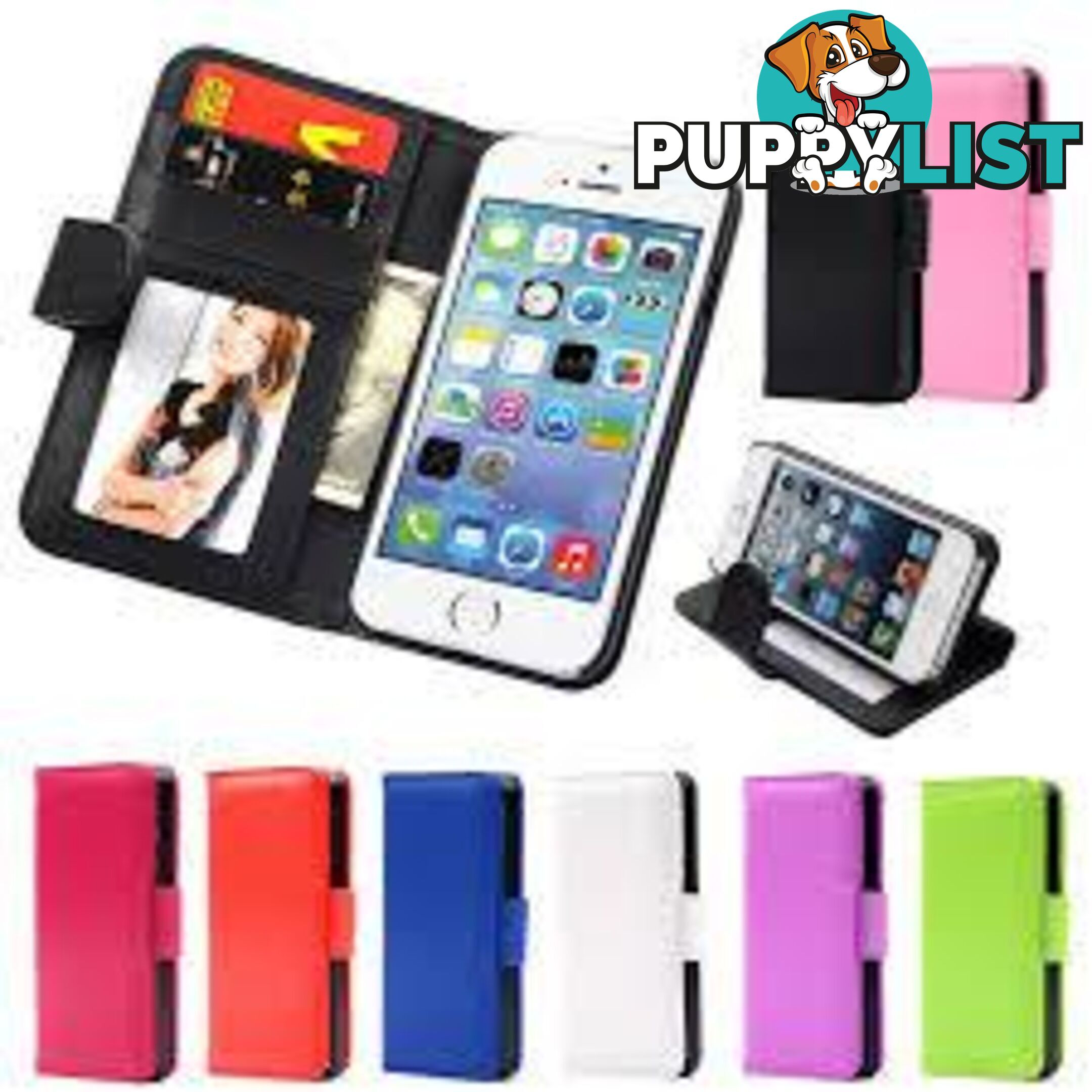 Apple iPhone Wallet Style Case - 09DEC1 - Cases