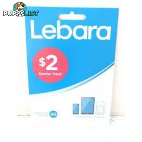 Lebara Sim Starter Kits - 100316 - Sim Card